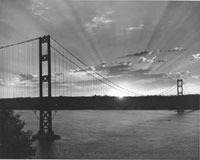 Bridge at sunset TPL 6661