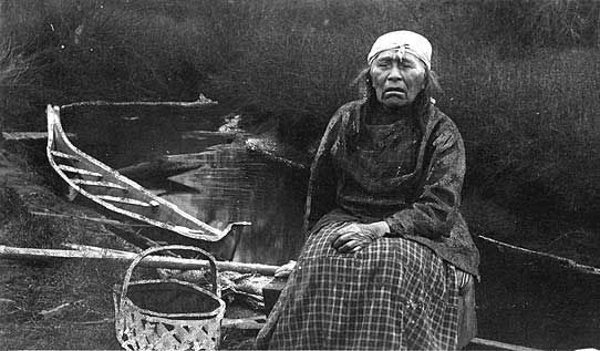 Puyallup woman, ca. 1890 UW, NA 1473