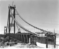 Last stages of construction, June 1950 TPL 6655