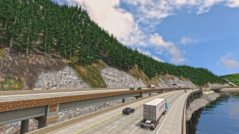 I-90 east of snoqualmie pass
