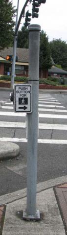 Pedestrian Push Button Post - IS-1
