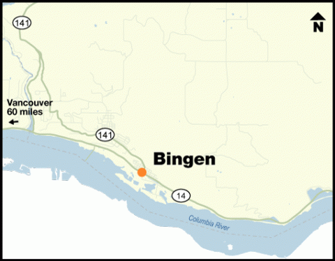 State Route 14 - East of Bingen - Port of Klickitat Access Improvements