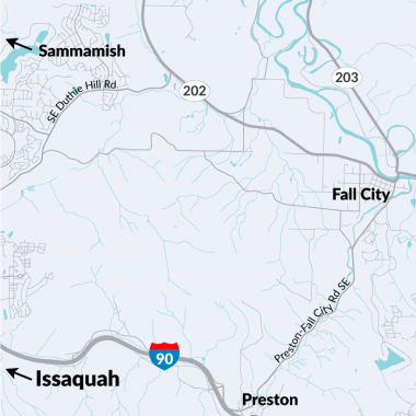 Map of project areas