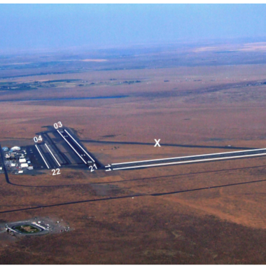 Ephrata Airport Runway Photo