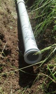 Drain pipe in ditch - IS-18