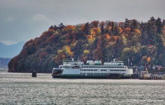 WSF vessel in Autumn - WSF feature, July 2024