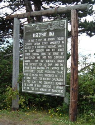 Discovery Bay sign