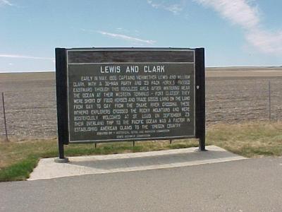 Lewis and Clark Alpowa Summit marker