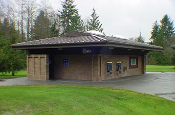 Photo of Bow Hill safety rest area on northbound I-5