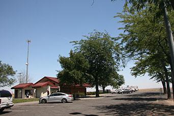 Photo of Horn School safety rest area on US 195